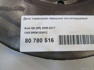 8R0615301C VAG Диск тормозной передний вентилируемый Audi A5 (S5,RS5) 1 Арт E80878504, вид 4