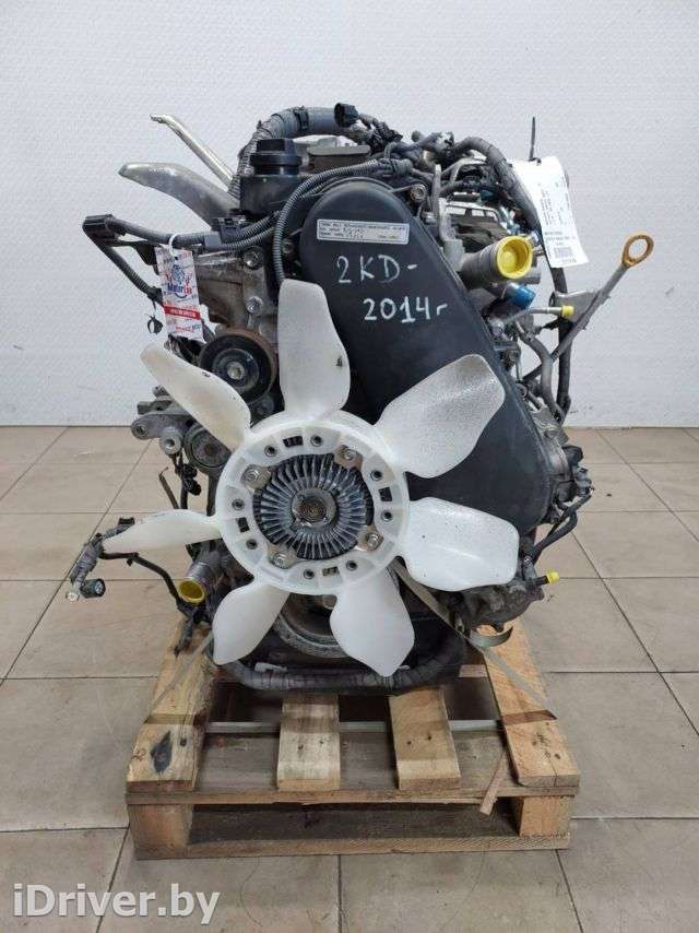 Двигатель  Toyota Hilux 7 2.5  Дизель, 2014г. 2KDFTV  - Фото 1