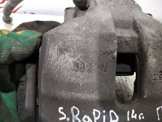 Суппорт тормозной передний правый Skoda Rapid 2014г. 6С0, 6R0, 582 - Фото 3