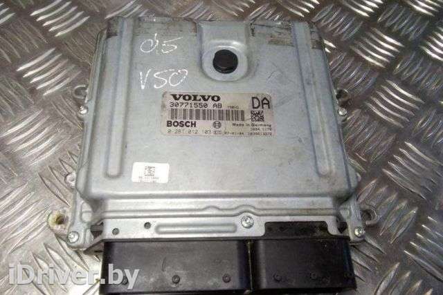 Блок управления двигателем Volvo V50 2007г. 30771550AB, 0281012103, 1039S13372 , art12166714 - Фото 1