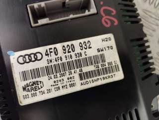 Щиток приборов (приборная панель) Audi A6 C6 (S6,RS6) 2006г. 4f0920932 - Фото 3