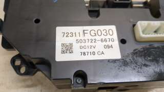 72311FG030 Блок управления печки / климат-контроля Subaru Impreza 3 Арт 9117786, вид 3