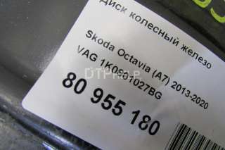 1K0601027BG Диск колесный железо Volkswagen Caddy 3 Арт AM80955180, вид 9
