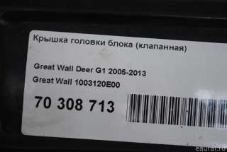 Крышка головки блока (клапанная) Great Wall Safe 2005г. 1003120E00 Great Wall - Фото 5