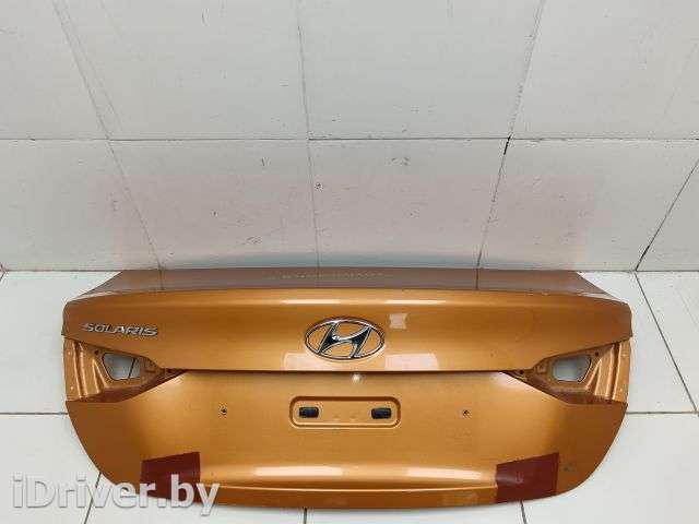Крышка багажника Hyundai Solaris 2 2018г. 69200h5000 - Фото 1