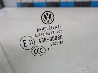 Стекло двери задней правой Volkswagen Polo 6 2011г. 6R6845206 VAG - Фото 4