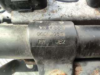 06d121065l Трубка охлаждающей жидкости металлическая Audi A4 B7 Арт 82282724, вид 3