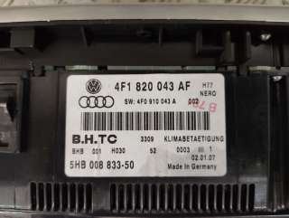 Блок управления печки / климат-контроля Audi A6 C6 (S6,RS6) 2006г. 4f1820043af - Фото 5