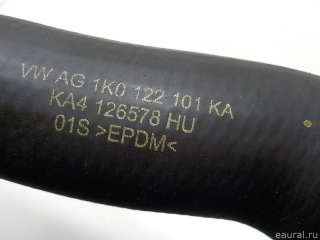 Патрубок радиатора Skoda Superb 2 2006г. 1K0122101JR VAG - Фото 4