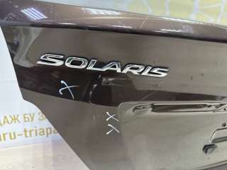 Крышка багажника Hyundai Solaris 1 2014г. 692001R000 - Фото 8