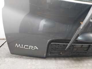 Крышка багажника (дверь 3-5) Nissan Micra K12 2003г.  - Фото 5