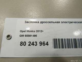 Дроссельная заслонка Opel Astra J 2015г. 55561495 GM - Фото 5
