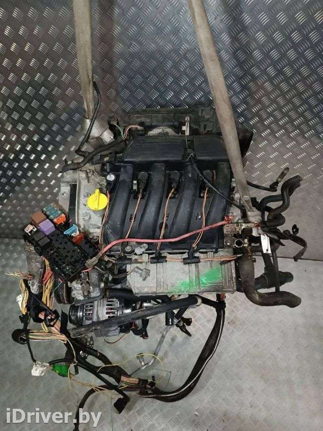 Двигатель  Renault Scenic 1 1.6 i Бензин, 2000г. K4M700  - Фото 1