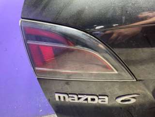 Крышка багажника (дверь 3-5) Mazda 6 2 2009г.  - Фото 3