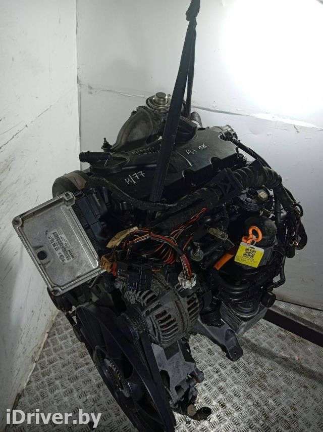 Двигатель  Audi A4 B6 1.9  Дизель, 2003г.   - Фото 1