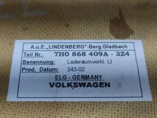 7H0 868 409A Обшивка багажника Volkswagen Transporter T5 Арт 81979444, вид 3