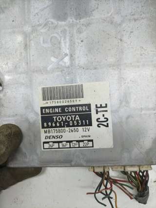 Блок управления двигателем Toyota Avensis 1 2000г. 89661-05311,MB175800-2650 - Фото 2