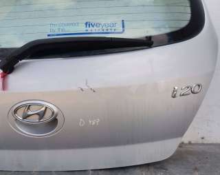 Крышка багажника (дверь 3-5) Hyundai i20 1 2010г.  - Фото 3