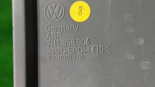 Накладка декоративная на торпедо Volkswagen Caravelle T5 2003г. 7H1 858 904 A - Фото 3