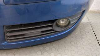 Заглушка (решетка) в бампер Volkswagen Polo 4 2005г.  - Фото 3