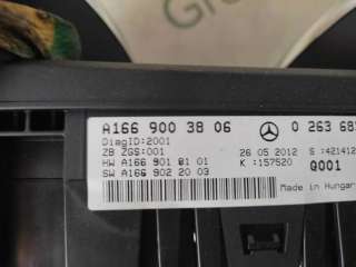 A1669003806 Щиток приборов (приборная панель) Mercedes ML/GLE w166 Арт 69579, вид 4