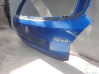 Дверь багажника Skoda Fabia 2 restailing 2009г.  - Фото 3