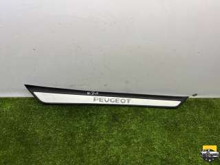 Накладка на порог Peugeot 607 2005г. 9629149377 - Фото 5