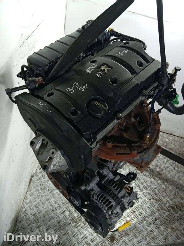 Двигатель  Citroen C4 1 1.6  Бензин, 2006г. 10FX6P  - Фото 1