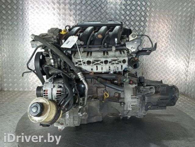 Двигатель  Renault Megane 1 1.6  Бензин, 2001г. K4M 708  - Фото 1