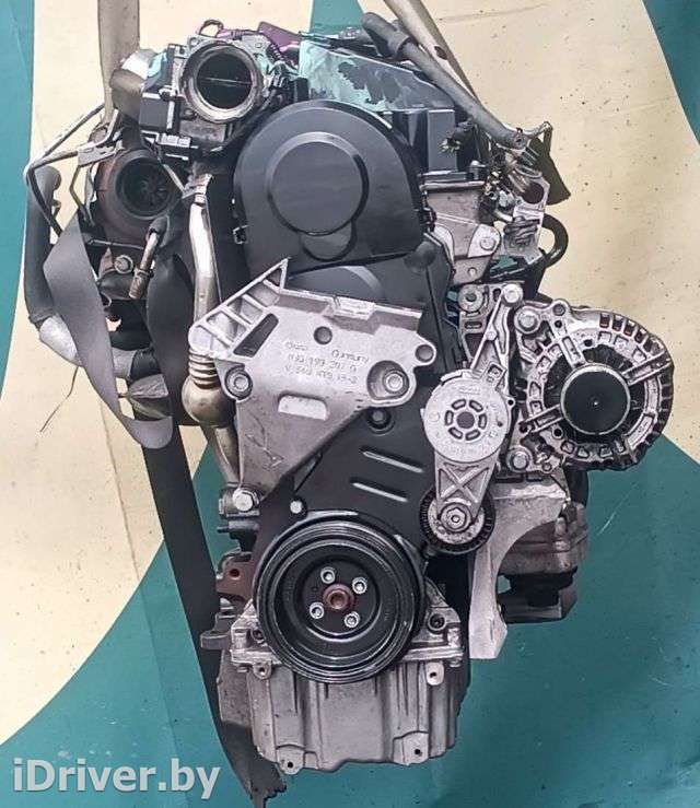 Двигатель  Skoda Octavia A5 1.9 TDi Дизель, 2009г. BLS  - Фото 1