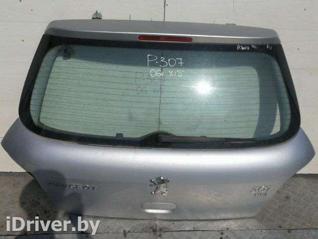 Крышка багажника (дверь 3-5) Peugeot 307 2006г.  - Фото 1