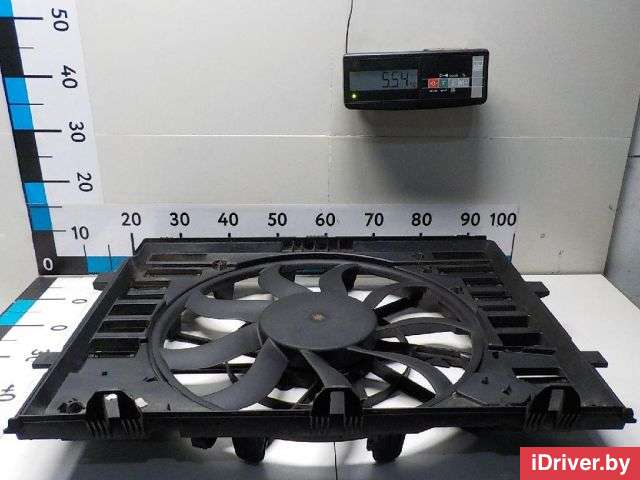 Вентилятор радиатора Porsche Cayenne 958 2012г. 7P0121203H VAG - Фото 1