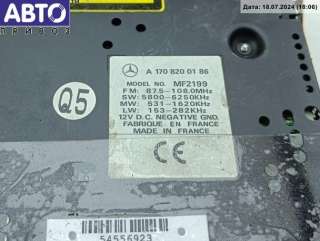 Аудиомагнитола Mercedes C W202 1999г. 1708200186 - Фото 3
