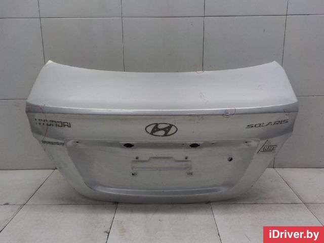 Крышка багажника Hyundai Solaris 1 2012г. 692004L000 Hyundai-Kia - Фото 1