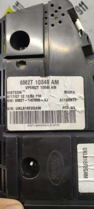 Щиток приборов (приборная панель) Ford S-Max 1 2007г. 6м2т10849ам vp6m2t10849 am - Фото 3