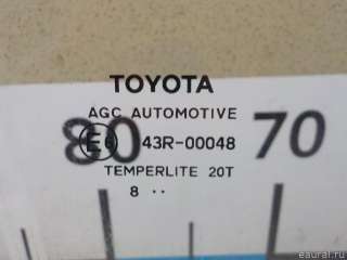 Стекло двери задней правой Toyota Avensis 3 2011г. 6810305150 Toyota - Фото 3