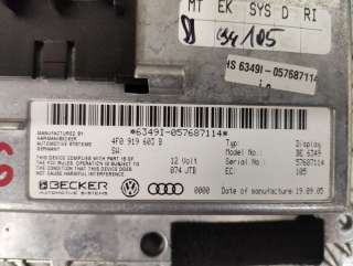 Дисплей Audi A6 Allroad C6 2007г. 4f0919603b - Фото 3