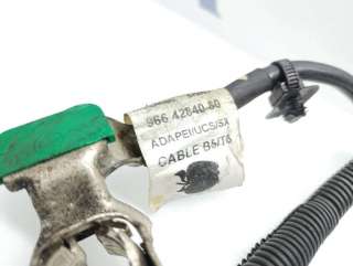Клемма аккумулятора минус Peugeot 307 2007г. 9664284080 - Фото 2