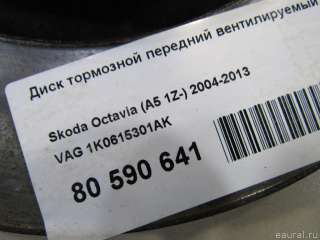 1K0615301AK VAG Диск тормозной передний Volkswagen Beetle 1 Арт E80957240, вид 5