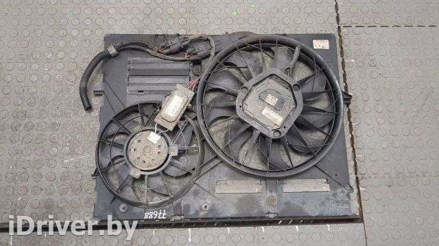Вентилятор радиатора Audi Q7 4L 2006г.  - Фото 1
