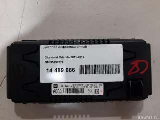 95192371 GM Дисплей информационный Chevrolet Cruze J300 restailing Арт E14489686, вид 2