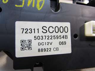 72311SC000 Subaru Блок управления климатической установкой Subaru Forester SK Арт E80945235, вид 9