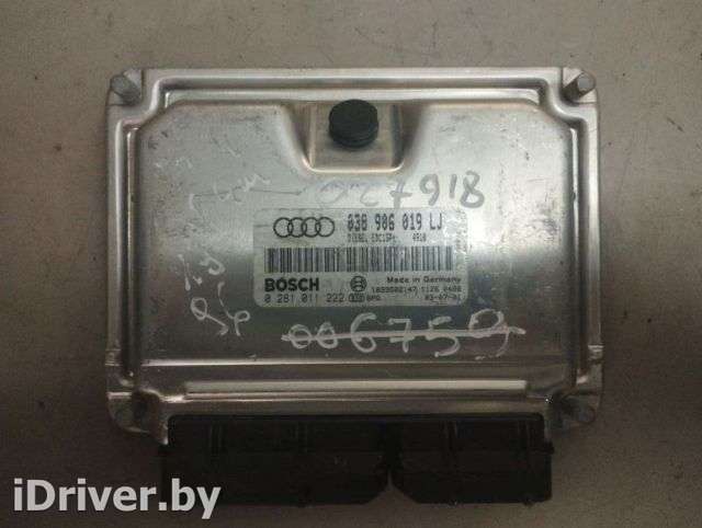 Блок управления двигателем Audi A4 B6 2003г. 038906019LJ, 0281011222, EDC15P+ - Фото 1