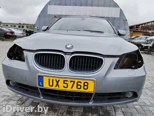 Бампер задний BMW 5 E60/E61 2005г.  - Фото 1