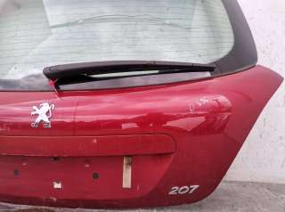 Крышка багажника (дверь 3-5) Peugeot 207 2010г.  - Фото 6