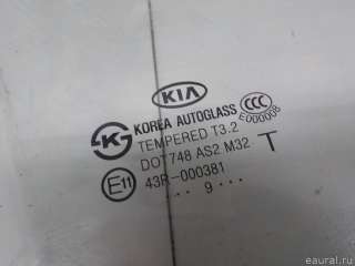 Стекло двери передней правой Kia Soul 1 2011г. 824212K000 Hyundai-Kia - Фото 5