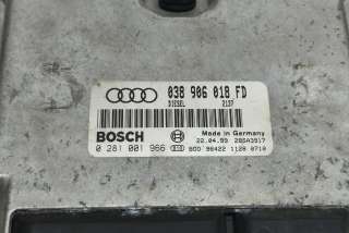 Блок управления двигателем Audi A8 D2 (S8) 1998г. 038906018FD, 28SA3917, 0281001966 , art12010179 - Фото 2