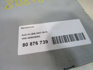4G0035083 VAG Магнитола Audi A4 B8 Арт E80876739, вид 4