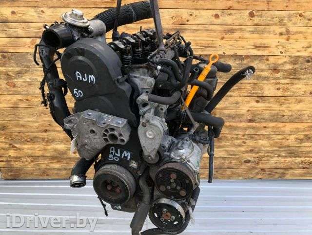 Двигатель  Volkswagen Passat B5 1.9  Дизель, 2000г. AJM  - Фото 1