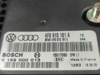 Блок управления аккумулятором (АКБ) Audi A6 C6 (S6,RS6) 2005г. 4F0 915 181 A, 4F0 910 181 E, 0 199 000 013 - Фото 3
